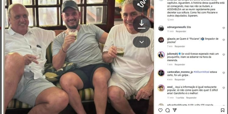Post do ex-governador do Rio Garotinho, no Instagram — Foto: Reprodução