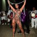 Savia David surpreendeu com figurino simbólico e desafio físico no carnaval — Foto: Divulgação