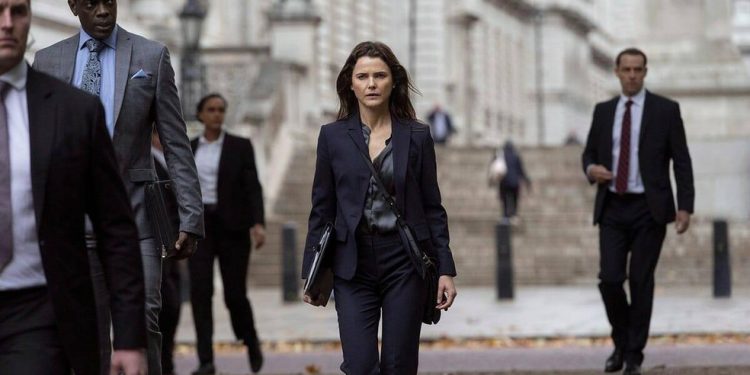 Keri Russell em cena da série 'A diplomata' — Foto: Divulgação