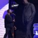 Diferença de altura de Shaquille O'Neal e Kevin Hart viraliza — Foto: Patrick Smith/Getty Images/AFP