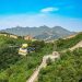 Meituan realiza entregas na Muralha da China — Foto: Divulgação/Mao Siqian/Xinhua