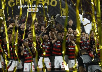 Flamengo é eneacampeão brasileiro em 2025 — Foto: Alexandre Cassiano