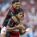 Pedro e Arrascaeta brilharam em vitória do Flamengo sobre Palmeiras — Foto: Guito Moreto/Agência O Globo