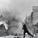 O Instituto Jeanne D'Arc, em Copenhague, destruído após ataque na Segunda Guerra — Foto: Reprodução/Museu Nacional da Dinamarc