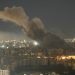 Céu de Beirute é tomado por fumaça após nova onda de ataques israelenses — Foto: FADEL itani / AFP