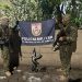 As armas encontradas com os dois baleados — Foto: Polícia Militar/Divulgação