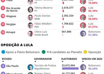 Retrato dos estados — Foto: Editoria de arte