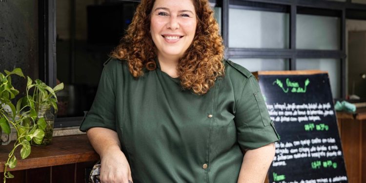 Verônica Moreira. Chef de restaurante Esperança.Eco — Foto: Divulgação/Santiago Harte
