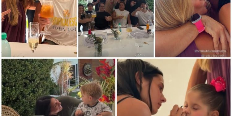 Reencontro de Ana Castela com família de Zé Felipe viralizou e gerou reações nas redes — Foto: Reprodução Instagram