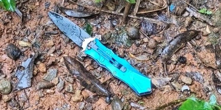 Arma usada no crime — Foto: Polícia Civil de Minas Gerais
