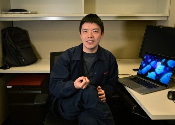 O estudante chinês da USC, SiJia Zheng — Foto: FREDERIC J. BROWN / AFP