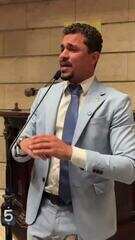 Na véspera de ser preso, vereador fez discurso criticando ligações de políticos com o CV