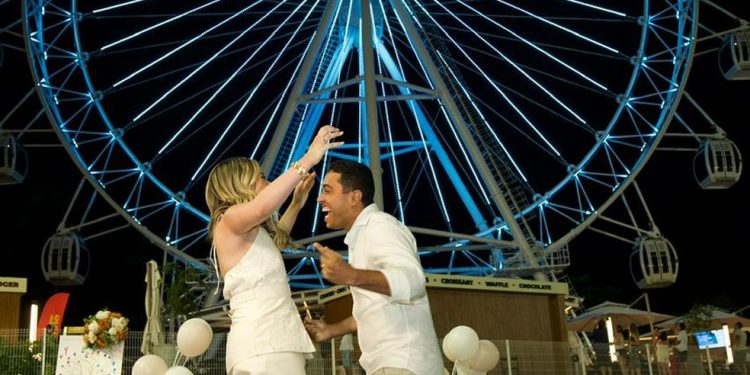 Vídeo do primeiro casal a fazer um chá revelação em Maceió teve mais de meio milhão de visualizações — Foto: Arquivo pessoal