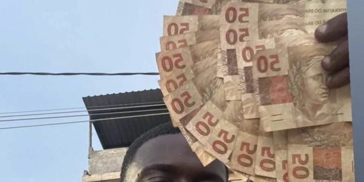 Erick dos Santos Barbosa em foto de postagem feita nas redes sociais — Foto: Reprodução