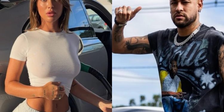 Neymar voltou a gerar polêmica após curtir fotos sensuais da modelo francesa Pauline Tantot — Foto: Reprodução Instagram