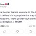 Pronunciamento de Donald Trump sobre participação da Seleção Iraniana na Copa do Mundo 2026 — Foto: Reprodução: Truth Social