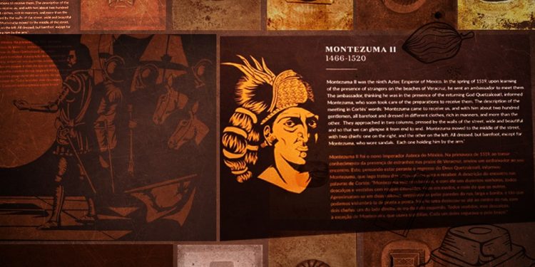 O imperador Montezuma II consumia chocolate como afrodisíaco — Foto: Editoria de Arte
