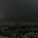 Céu de Teerã, no Irã, às 9h30 (horário local) após ataques de Israel a depósitos de petróleo na capital iraniana — Foto: Captura de tela/X/@SoJannessari