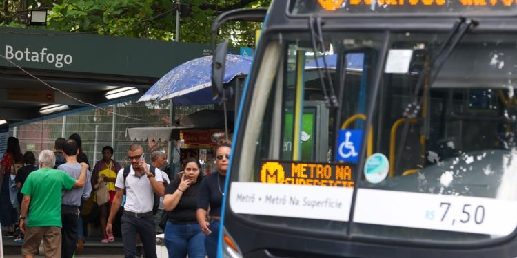 Metrô na Superfície, que operava entre as estações Antero de Quental e Botafogo até o bairro da Gávea, foi extinto em 2024 — Foto: Márcia Foletto/Agência O Globo