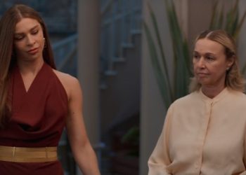 'Três Graças': apaixonada, Helga chantageia Arminda