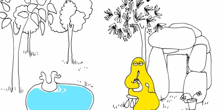 Ilustração de "Asdrúbal, o Terrível", de Elvira Vigna — Foto: Divulgação