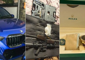 Carros de luxo, relógios, bolsas de grife, colar com Pablo Escobar e armas: veja o que foi apreendido em operação que mirou Mc Ryan e Poze do Rodo