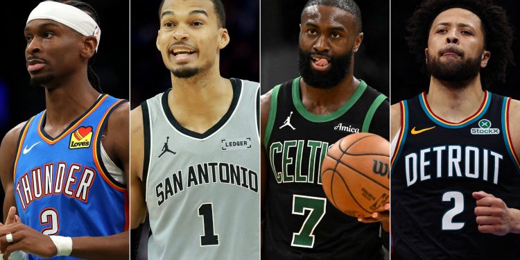 De Shai a Wembanyama em quadra: líderes da NBA estreiam nos playoffs neste domingo; veja raio-x