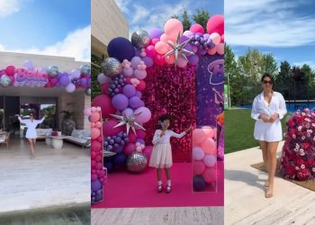 Georgina Rodríguez mostra bastidores do aniversário da filha em mansão e 'simplicidade' da celebração viraliza