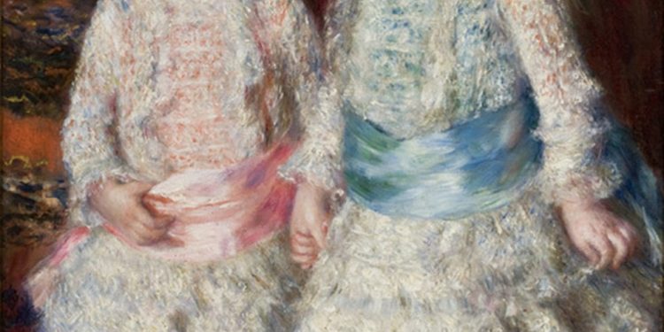 Rosa e Azul (As Meninas Cahen d'Anvers) — Foto: Reprodução