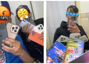 Ladrões gravam cenas de furtos de celulares e postam nas redes sociais