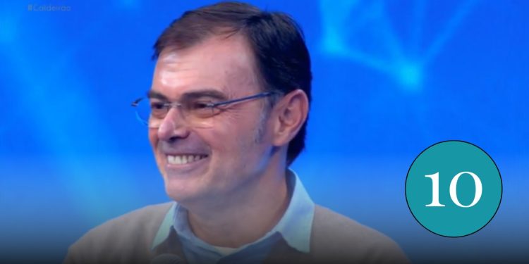 Nota 10: a participação de Tino Marcos no 'Caldeirão'