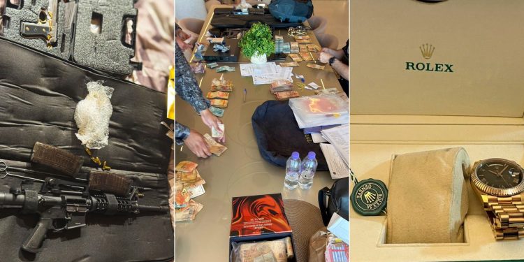 PF apreende 55 veículos de luxo e 120 armas em operação que prendeu MC Ryan SP e Poze do Rodo