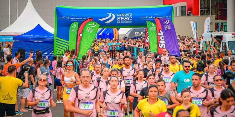 Sesc fará corridas em todas as regiões do país pelos seus 80 anos; no Rio, a inscrição será gratuita
