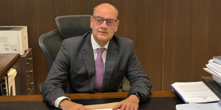 Desembargado Ricardo Couto, governador em exercício do Rio de Janeiro — Foto: Vera Araújo 25/03/2026