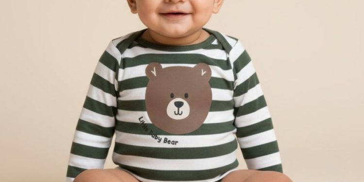 Avatar de modelo-bebê criado pela Renner com IA — Foto: Divulgação