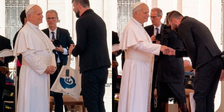Associações de supermercados do Rio entregam manifesto de combate à fome ao Papa Leão XIV