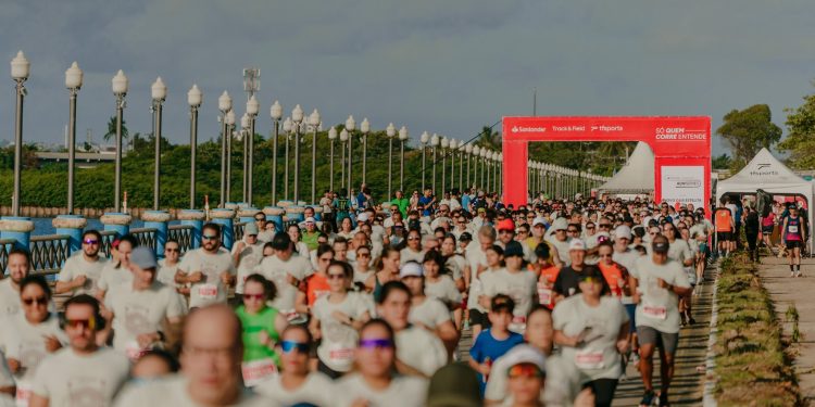 Desde 2018 no universo da corrida de rua, Santander chegará a cerca de 120 eventos no ano