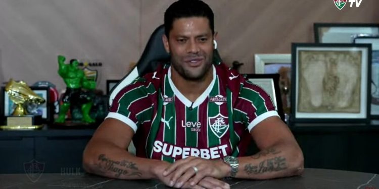 Hulk agradece repercussão positiva da contratação do Fluminense e ressalta: 'Tenho muita fome de continuar ganhando'