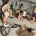 Motorista atropela seis pessoas no Largo da Batalha, em Niterói, e foge sem prestar socorro; vídeo