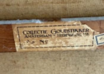 Pintura roubada por nazistas na Segunda Guerra é encontrada em casa de descendentes de colaborador holandês da SS — Foto: Reprodução/Arthur Brand