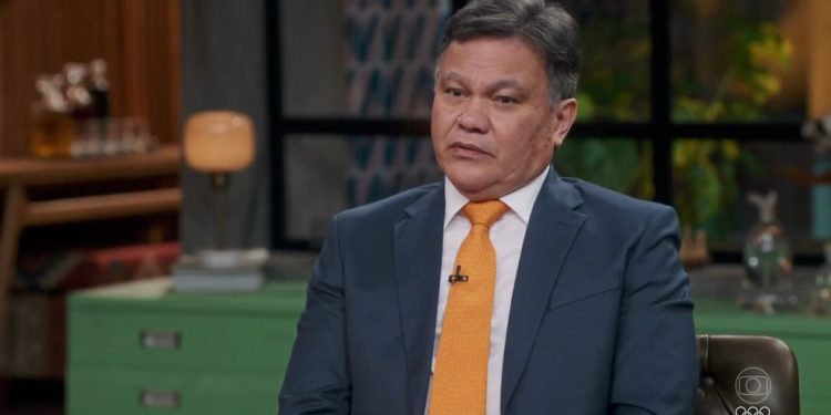 O promotor Lincoln Gakiya — Foto: Reprodução TV Globo