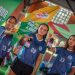 Ação da Guaracamp marcou a rodada de abertura da 44ª edição do Intercolegial — Foto: Lana Costa