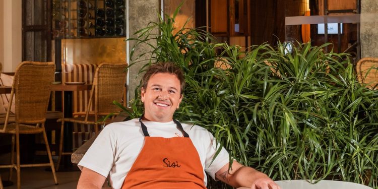 O chef Pedro Siqueira — Foto: Divulgação / Foto de Vantuil Costa