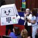 TSE apresenta Pilili, mascote sem gênero das eleições de 2026