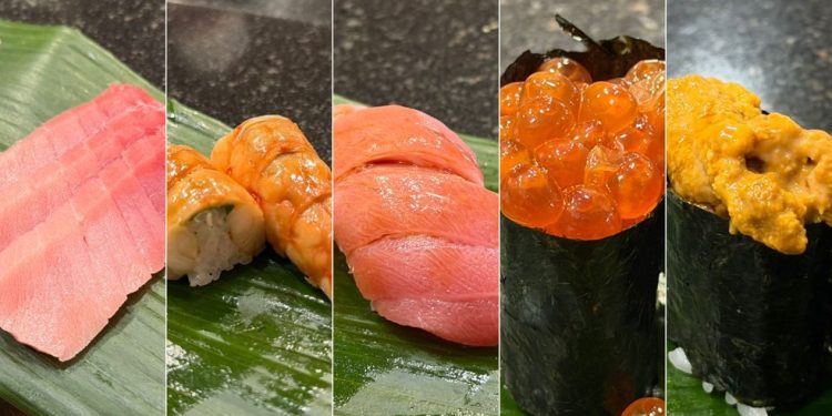 Antes mesmo que o primeiro niguiri toque a língua, o Shin-Zushi já estabelece seus parâmetros — Foto: Ian Oliver