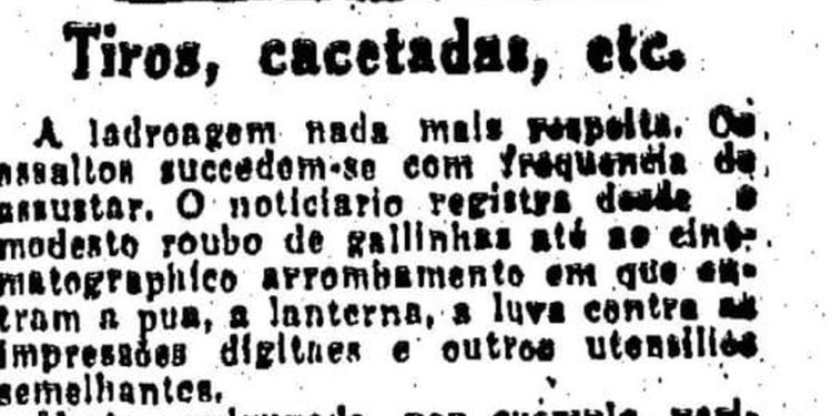 Trechos do jornal O GLOBO em que botequins são citados — Foto: Acervo O GLOBO