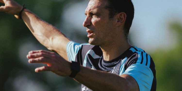 Técnico Lionel Scaloni prepara Argentina para Copa do Mundo — Foto: Reprodução / AFA