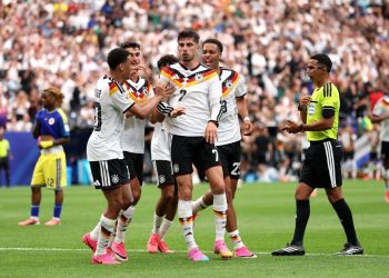 Alemanha é a grande favorita para avançar ao mata-mata após a primeira rodada — Foto: Lars Baron/Getty Images via AFP