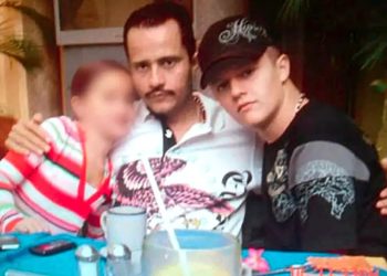 "El Mencho", líder do cartel Jalisco Nova Geração, com seu filho Ruben Oseguera Gonzalez, conhecido como "El Menchito" — Foto: Divulgação / Corte do Distrito de Columbia