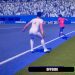 Impedimento de jogador iraniano na partida contra o Egito na Copa do Mundo — Foto: Reprodução